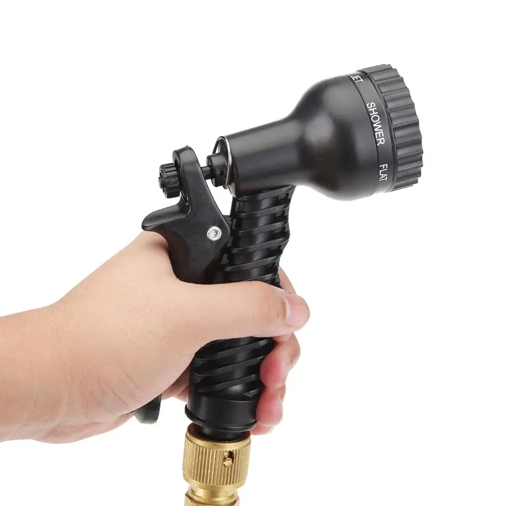 Садовый шланг 25FT 100FT с распылителем расширяемый гибкий распылитель воды для