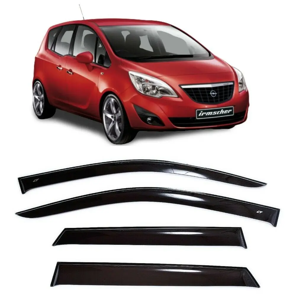 Дефлекторы окон Cobra Tuning O12111 на авто Opel Meriva B 2011 2018 4 шт./комп. ветровики от дождя