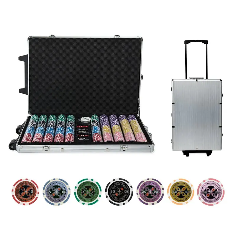 Набор для покера Ultimate на 1000 фишек |