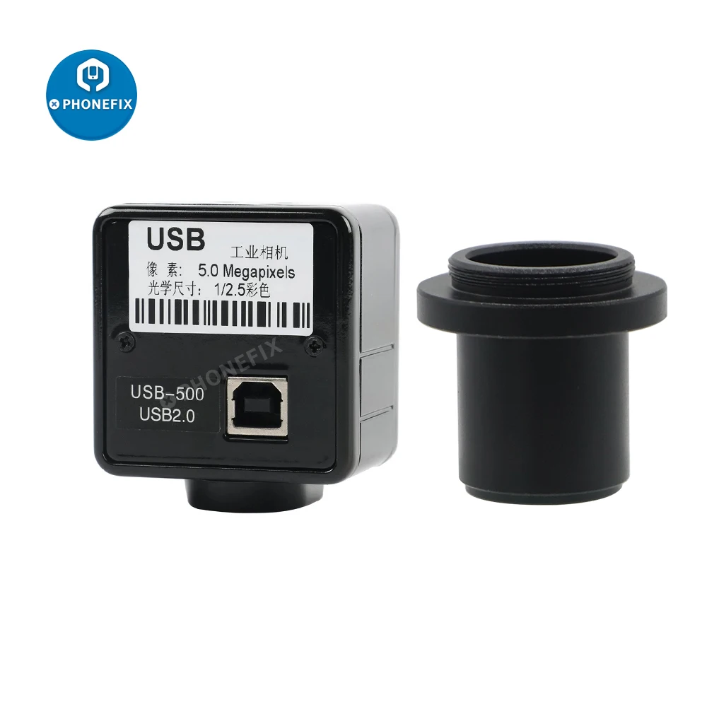 Цифровой электронный микроскоп 5 Мп CMOS USB HD промышленная камера для бинокулярного