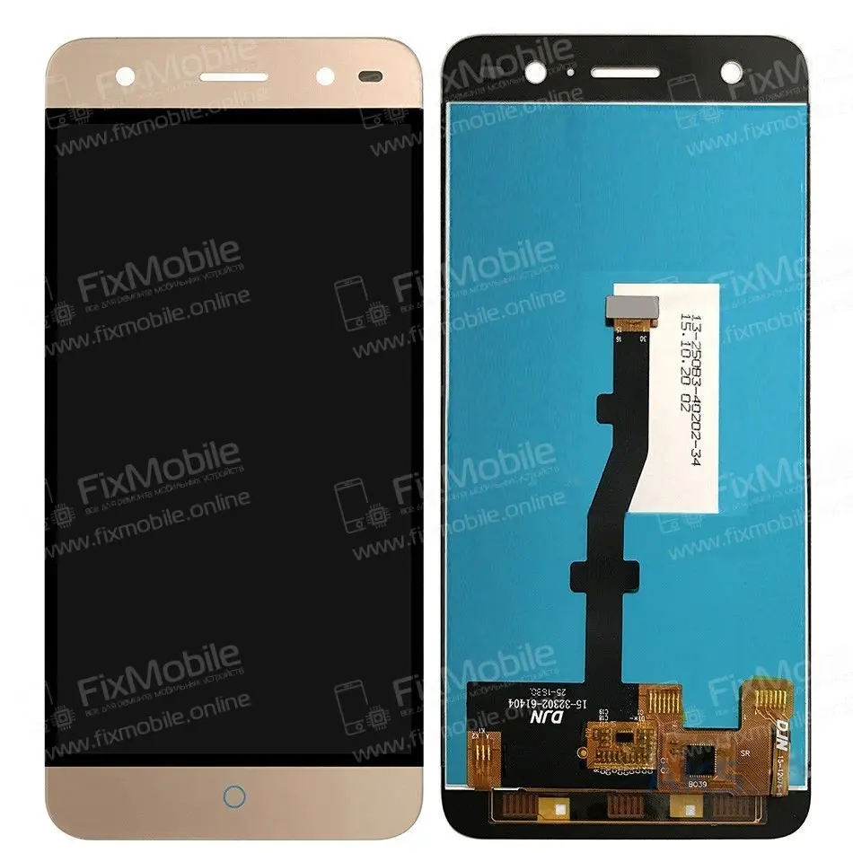 Дисплей с тачскрином ZTE Blade V7 Lite (золото) | Мобильные телефоны и аксессуары