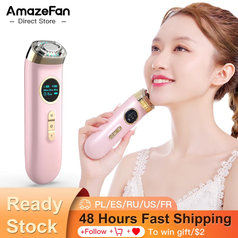 Radio Frequency beauty RF lifting EMS machine LED therapy hifu Massagerfacial Mesotherapy Sonic vibration Wrinkle Whitening