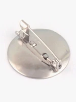 brooch pin back base safety locks silver safety pins kilt pins name tag pin badge pin apparel accessories diy sewing 25mm