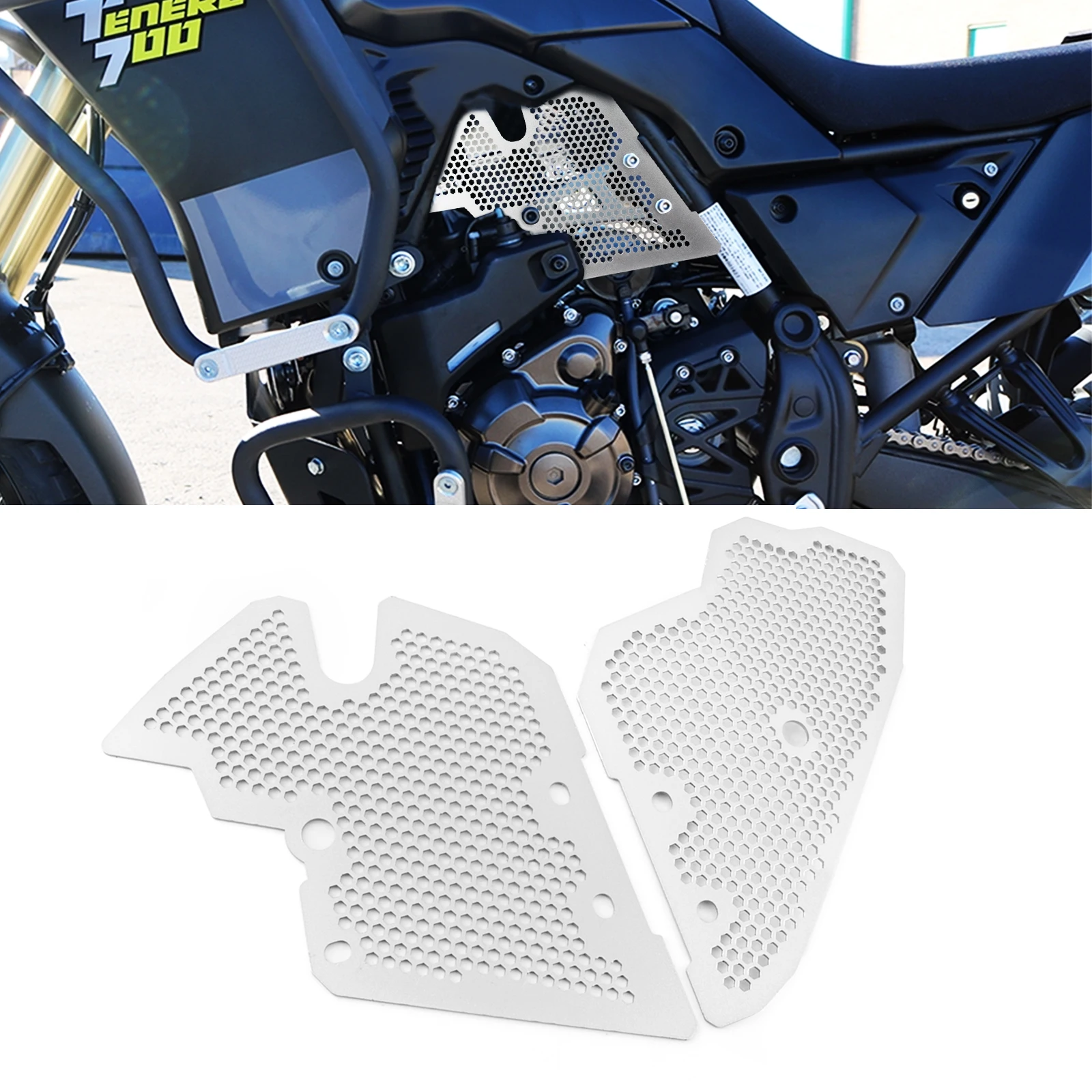 

NEW Motorcycle Engine Cover Guard Protective Cover Throttle Cam Protector For YAMAHA Tenere 700 Tenere700 XTZ700 T7 XT700Z