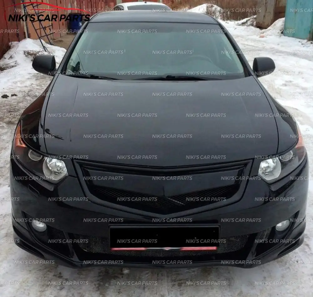 Чехол на решетку радиатора для Honda Accord VIII 2008-2011 комплект из АБС-пластика корпуса