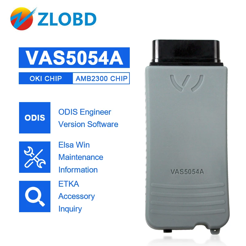 VAS5054 с HDD ODIS Инженерная версия ELSA WIN информация по обслуживанию ETKA аксессуар запрос OKI полные чипы