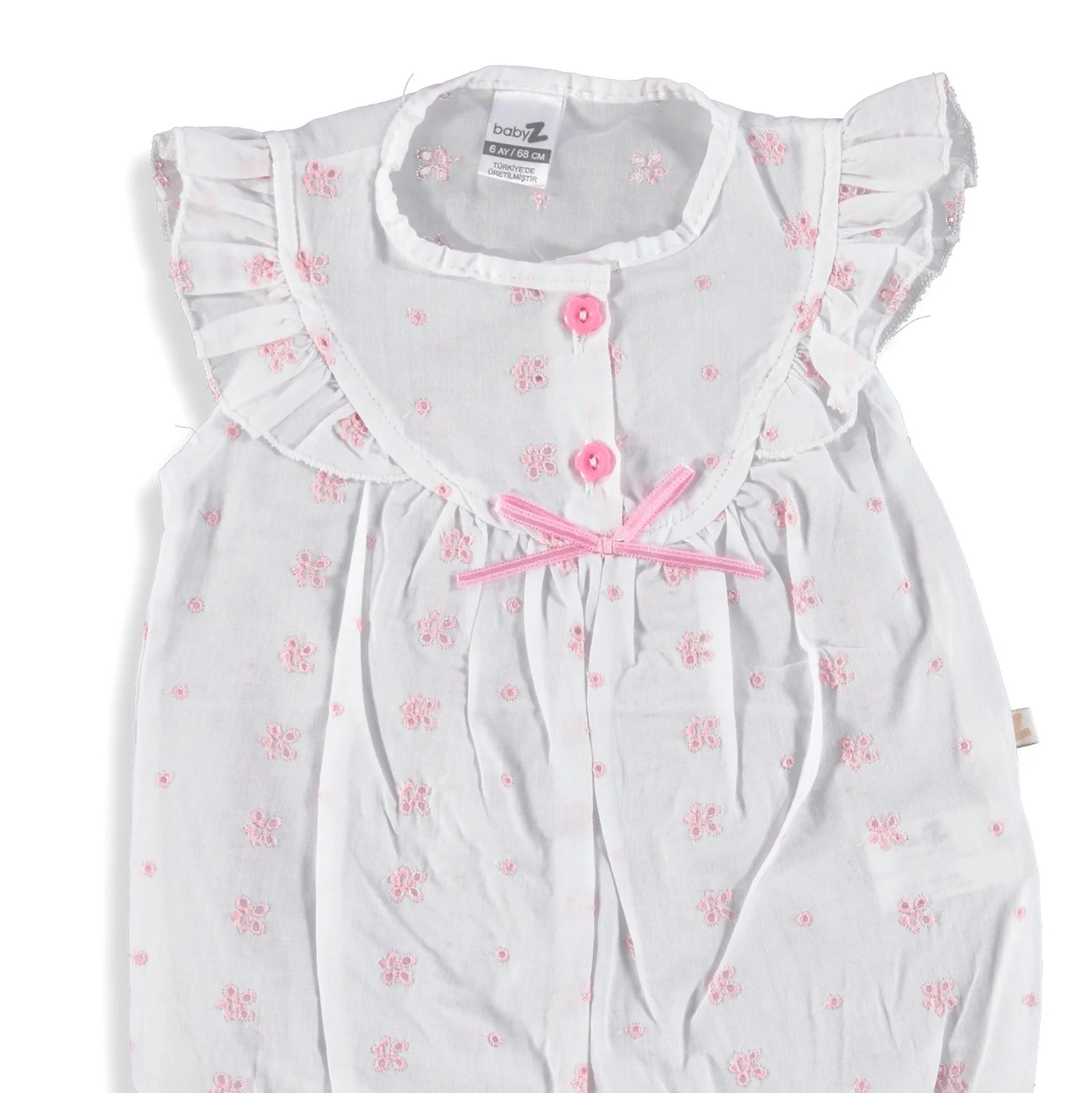 Ebebek BabyZ/короткий комбинезон для маленьких девочек с вышитыми звездами |