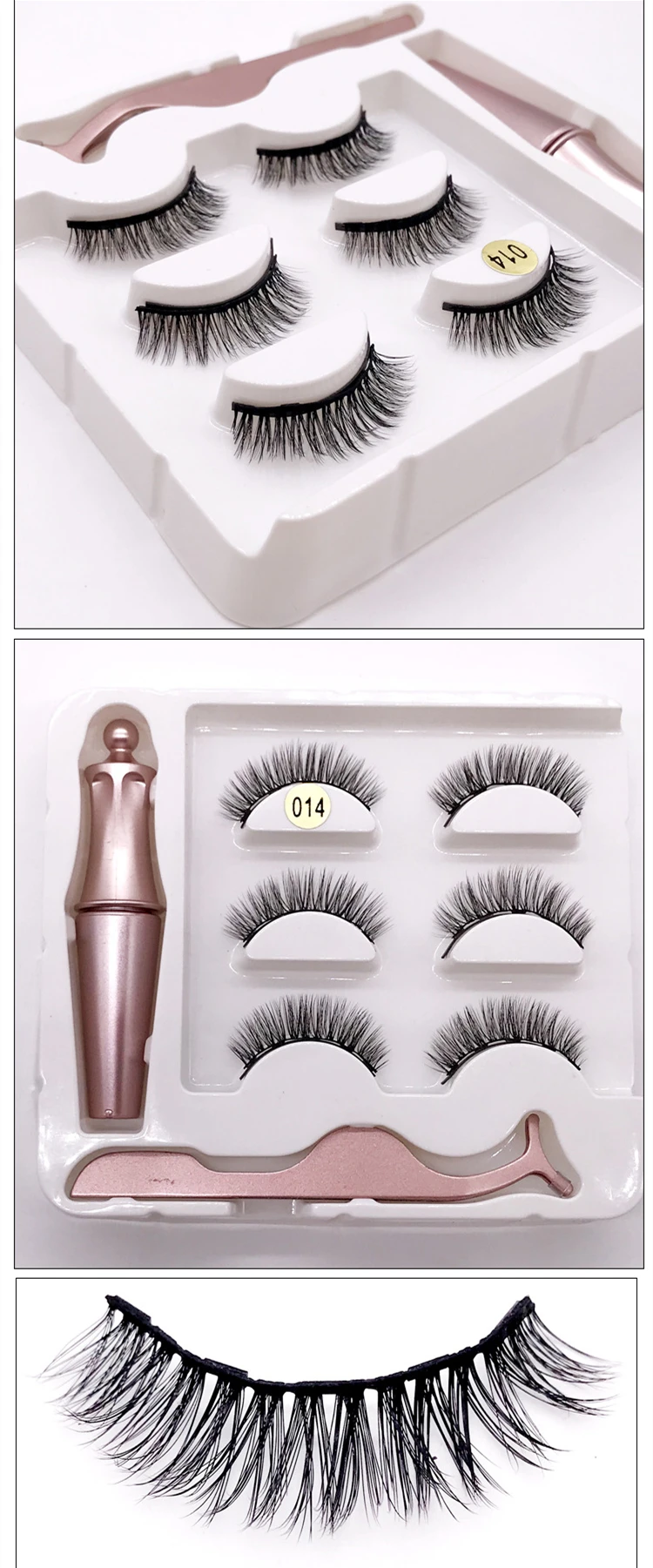 Оптовая цена подводки для глаз макияж Магнитная подводка магнитных ресниц