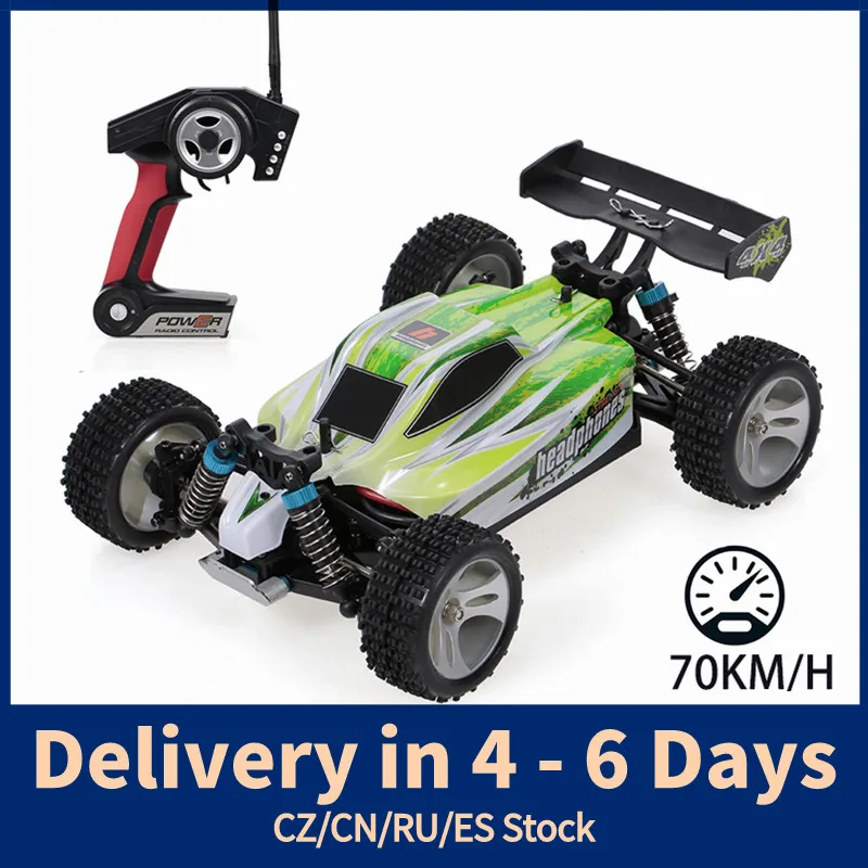 WLtoys A959 B A 1:18 2 4 ГГц 4WD RC автомобиль 70 км/ч Высокая Скорость Радиоуправляемый