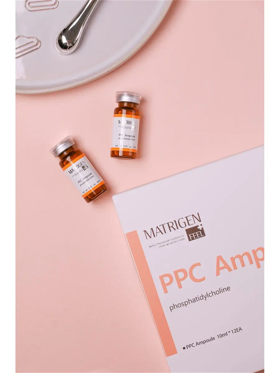 Жиросжигающая сыворотка липолитик для тела Matrigen PPC Ampoule мезороллера/под