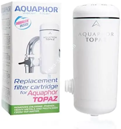 Сменный картридж с топазом Aquaphor 750 Lt. очиститель водопроводной воды, очиститель для кухонного смесителя, моющийся керамический Перколятор, ...