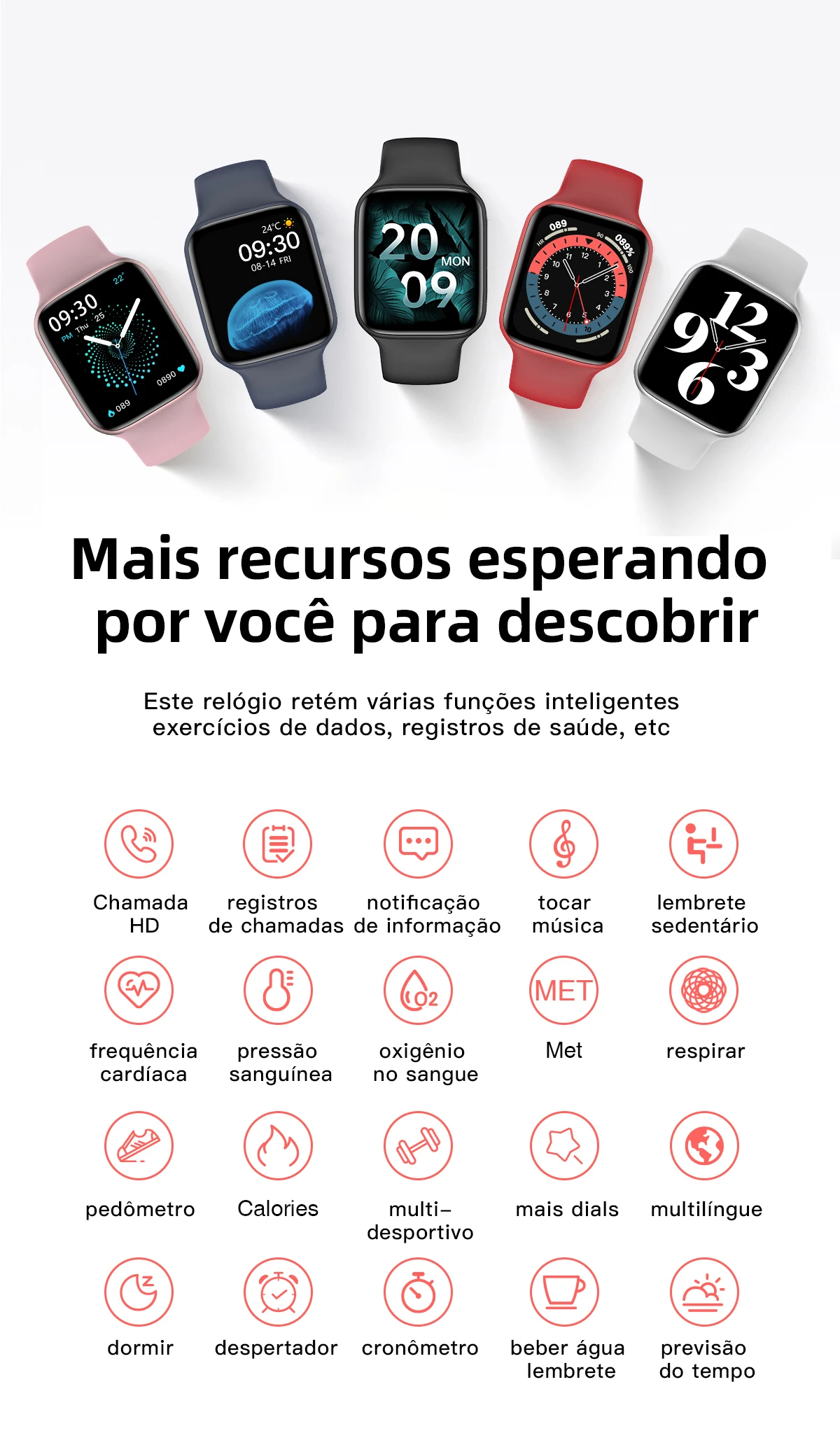 Смарт часы MAFAM HW22 /HW22plus 6e 1 75 дюйма HD для Android и ios|Смарт-часы| |