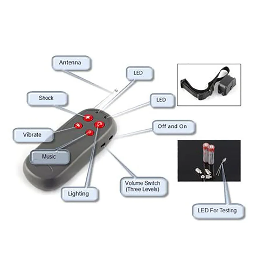 20 шт. электрошокер + инфракрасное излучение светильник командное слово | Дом и сад