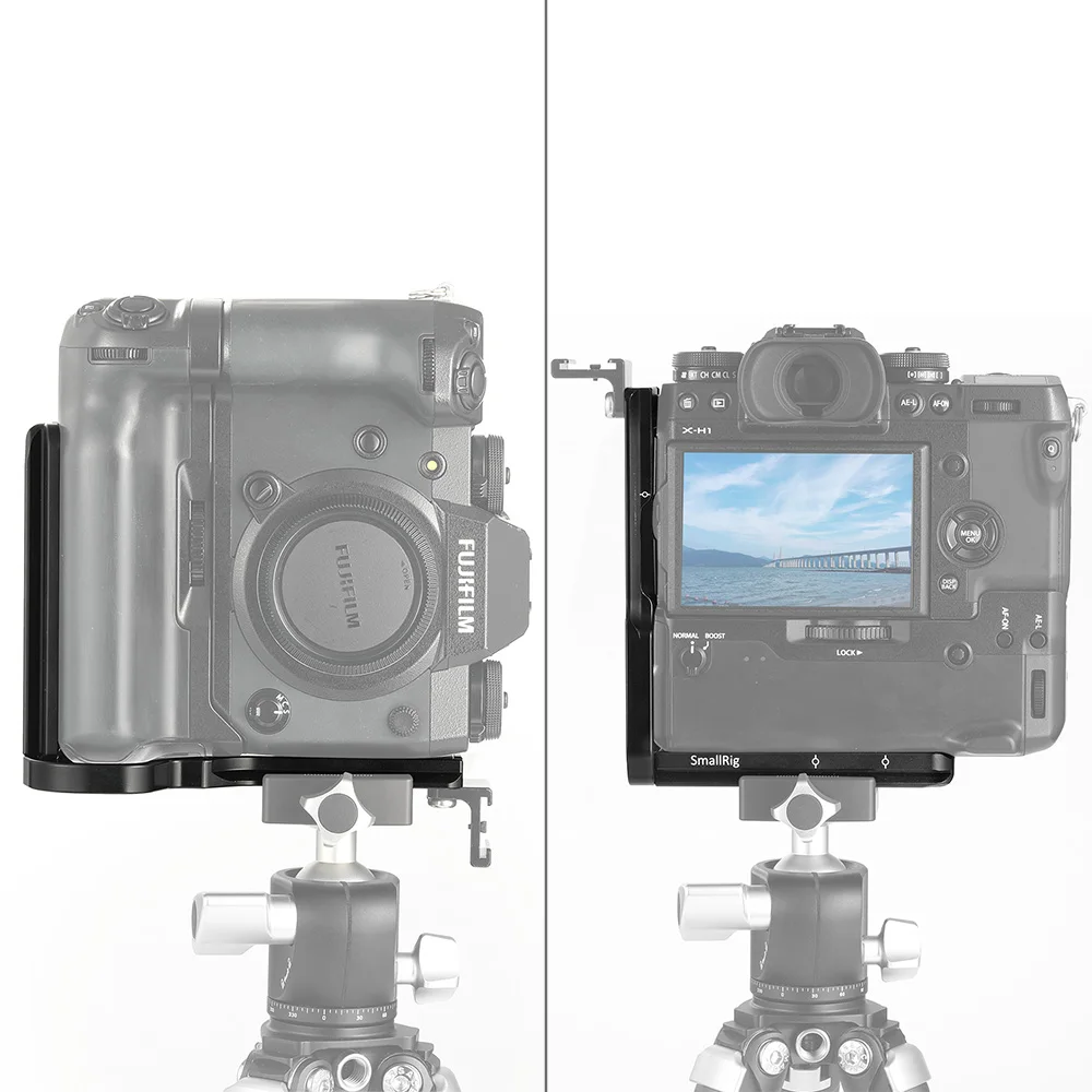 SmallRig X-H1 L-кронштейн для Fujifilm Camera Arca-Swiss Standard L Plate Крепежная пластина с батарейным