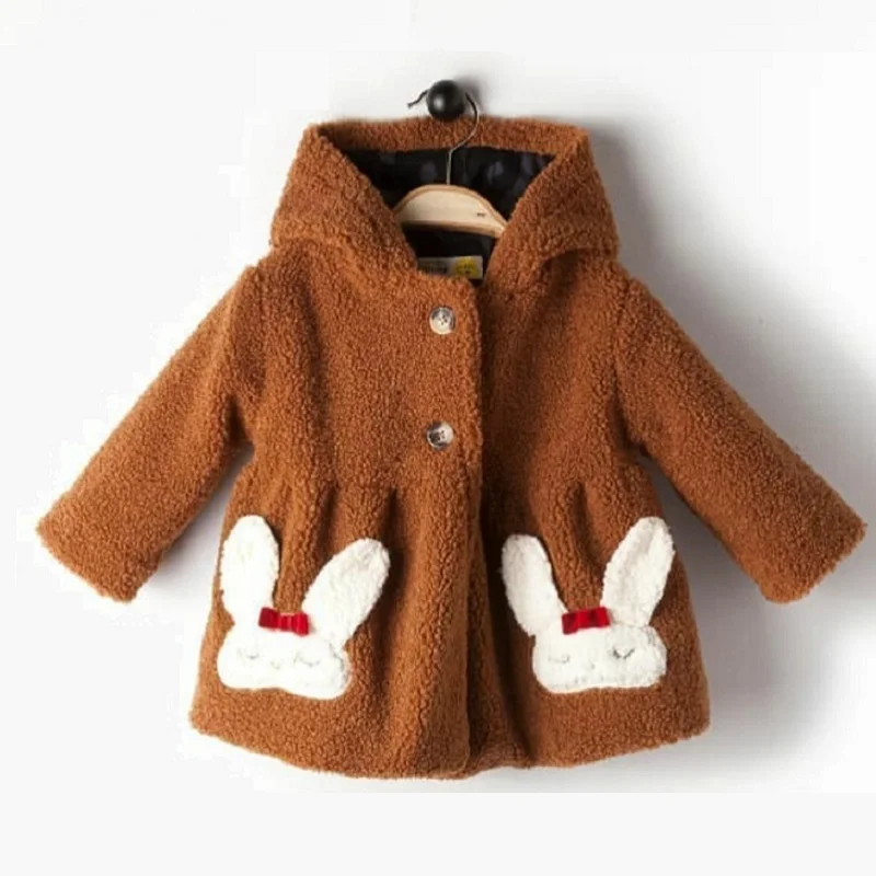 

BROWNIE PLUSH COAT 2021 BABYGIRL