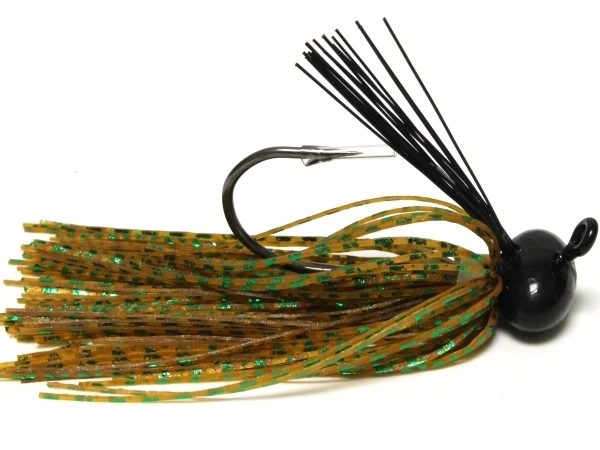 JH1X510 WLure Weedless футбольный джиг Lgng литье для защиты растений прицеп Хранитель Премиум Силиконовые юбки сверхмощный и острый крюк JH1 - Цвет: JH1X510