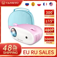 vankyo s240 mini projector support 1080p 300 display portable projector compatible with smartphone laptop for kids adults