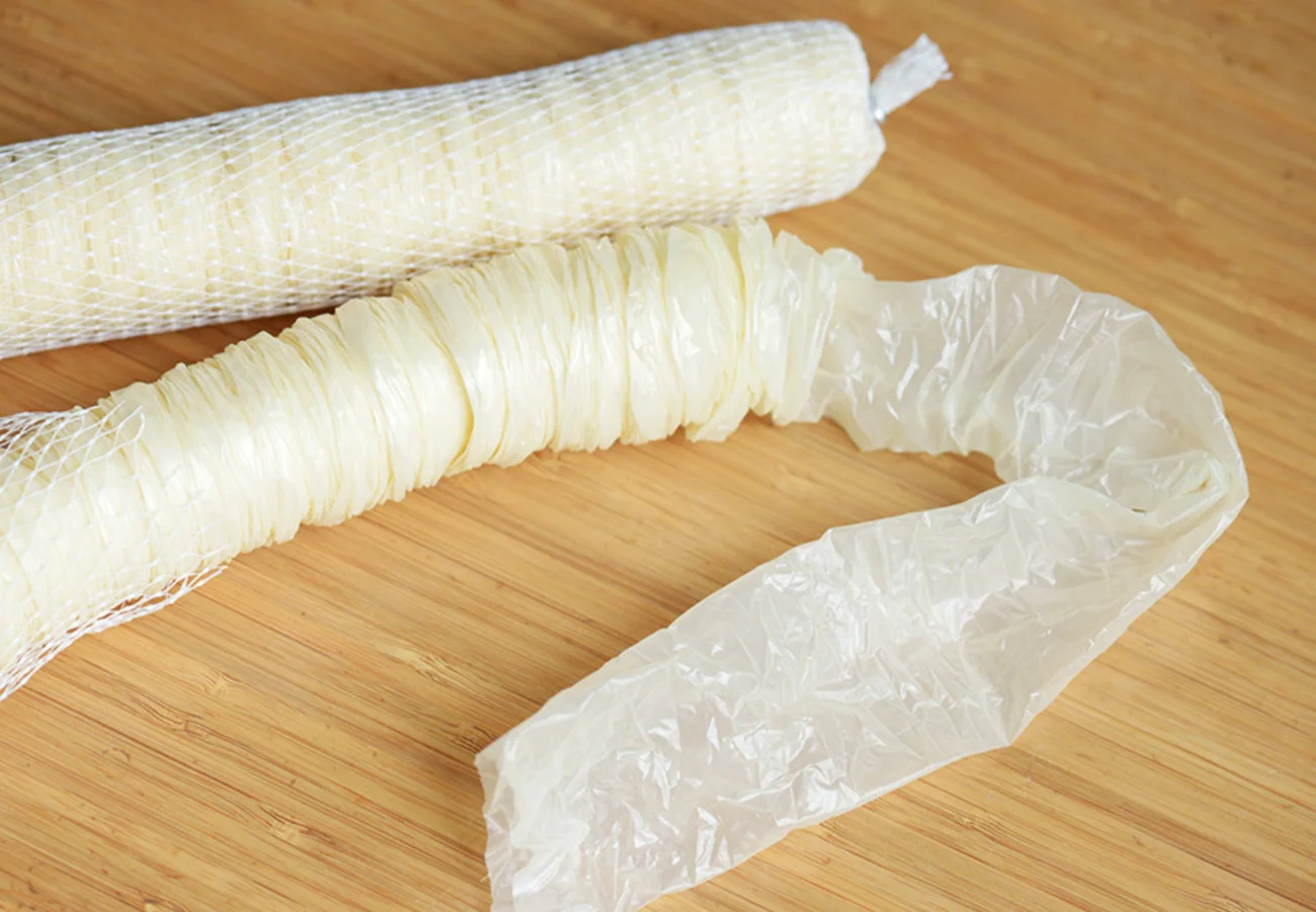 Искусственная черева(гофра) калибр 34 мм длина 31 метра емколбаски сыровяленая