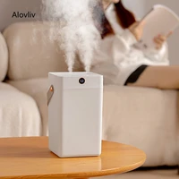 3000ml dual spray usb air humidifier for home humidity display ultrasonic mist maker portable office desktop air purifier