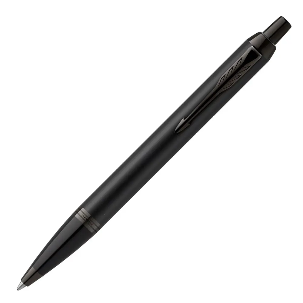 Parker IM Matte Metallic BT Ballpoint Pen, Medium Point, Blue Ink, Gift Box, Luxury Ballpoint Pen,Stylish Signature Pen