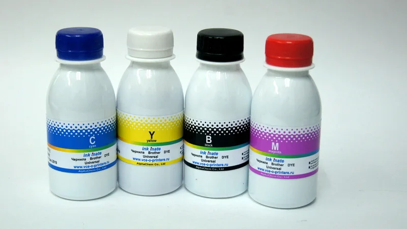 Комплект чернил 4 * 100мл для Brother универсальные | Компьютеры и офис