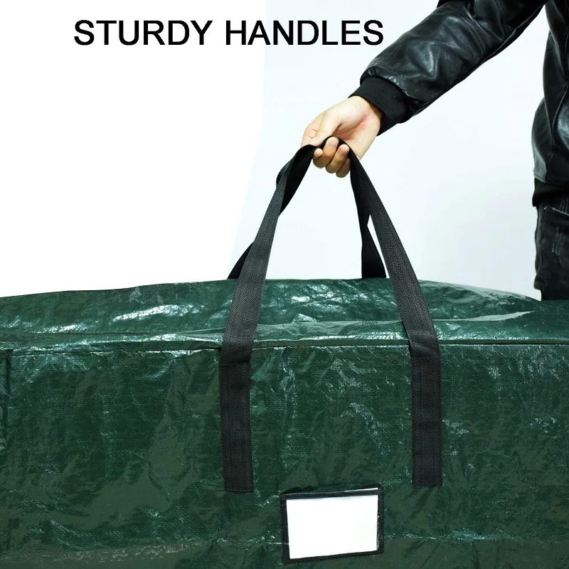 

Extra Large Waterproof Christmas Tree Storage Bag Pack Sack - Fits Up to 7.5FT/9FT Artificial Durable Waterproof Zippered Bag