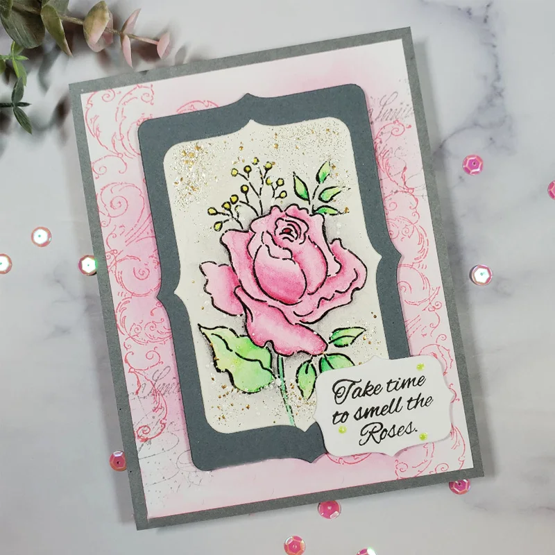 Прозрачный силиконовый штамп Йога кошка закат Рождество эльфы лес крыса птицы