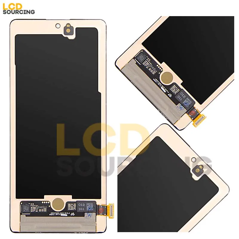 Pantalla LCD Super AMOLED de 6,7 pulgadas para m&oacute;vil, montaje de digitalizador con pantalla t&aacute;ctil para Samsung A71, 5G, A716, A716, A716U-3