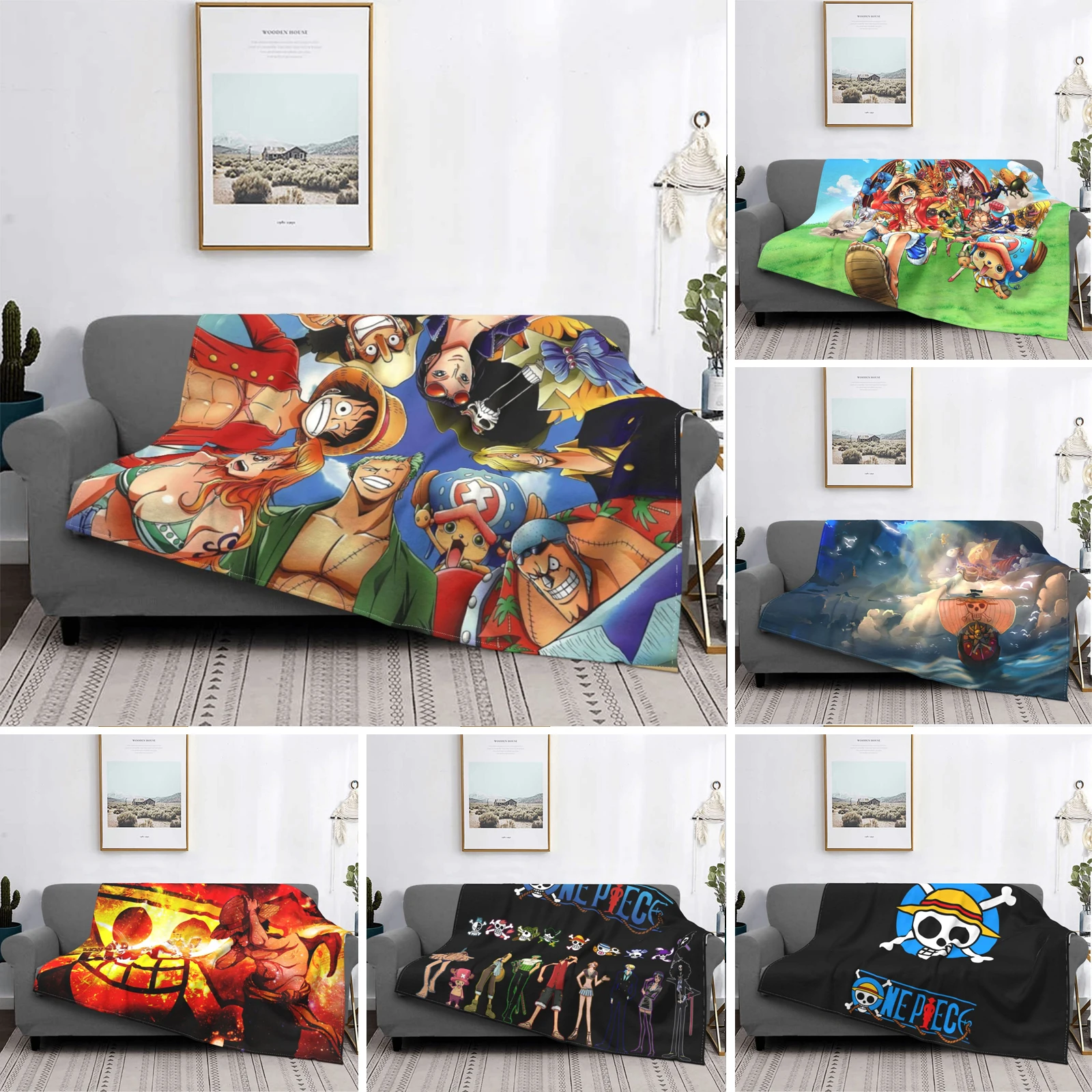 

Аниме цельное Флисовое одеяло ультрамягкое фланелевое одеяло цифровое всесезонное высококачественное пушистое Флисовое одеяло из микроф...