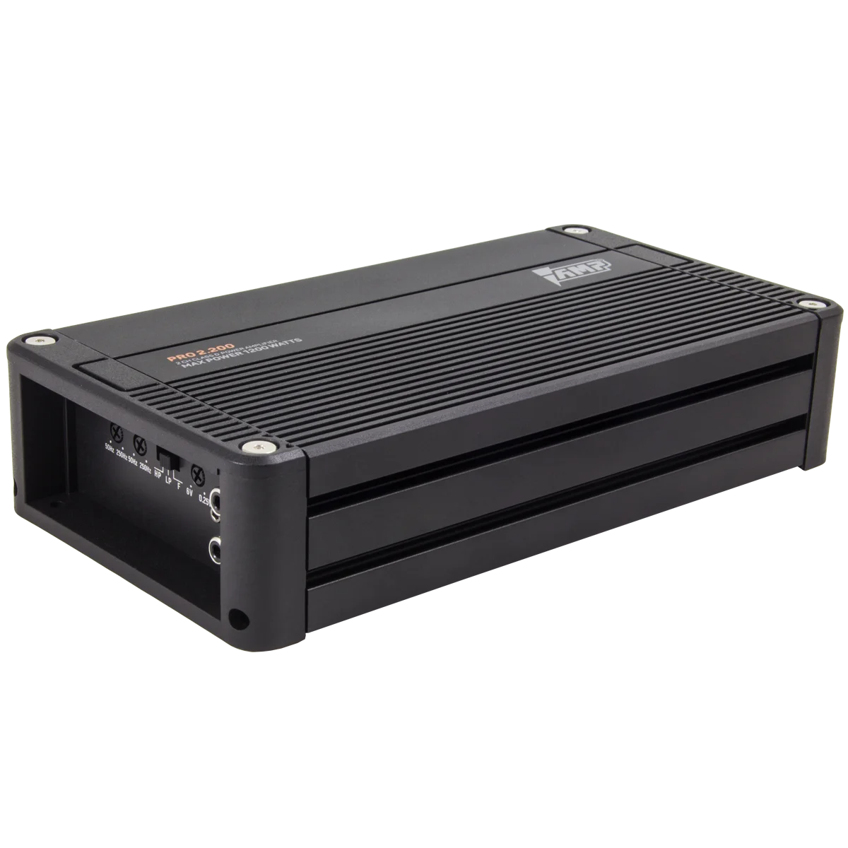 Автомобильный Усилитель мощности двухканальный AMP PRO 2.200 | MAX POWER 1200W