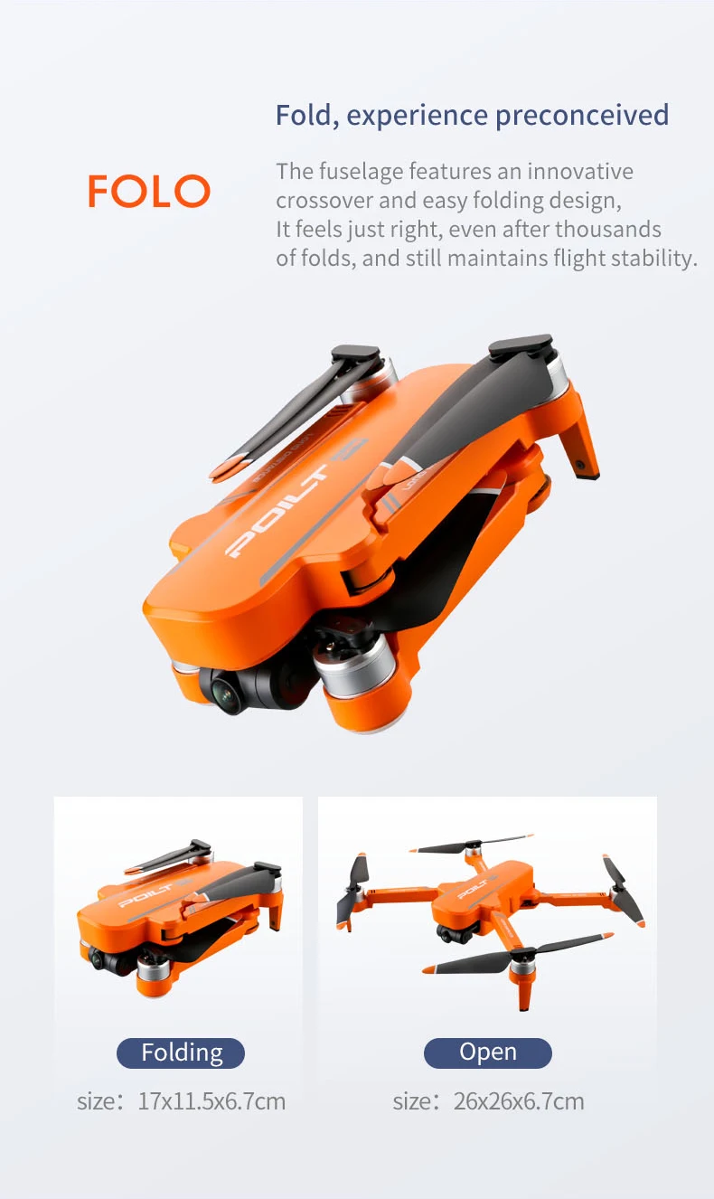 JJRC X17 / X17V2 Drone GPS 5G WiFi dengan Kamera HD 6K ESC 2 Axis Gimbal  Posisi Aliran Optik Tanpa Sikat Motor Quadcopter Lipat|RC Helikopter| -  AliExpress
