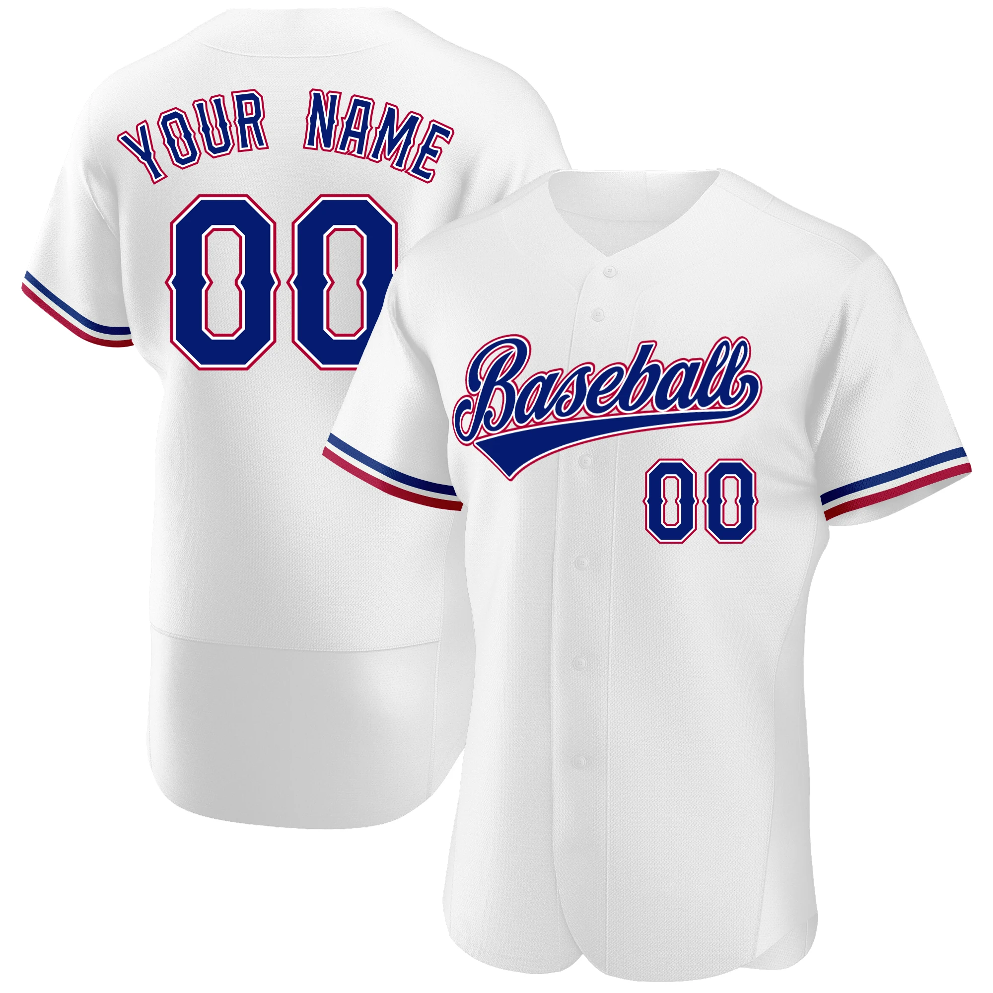 Custom Baseball Jersey Personalized Printed Team Name/Numbers Breathable Soft Durable Button-down Tee Shirts for Men/Kids Party