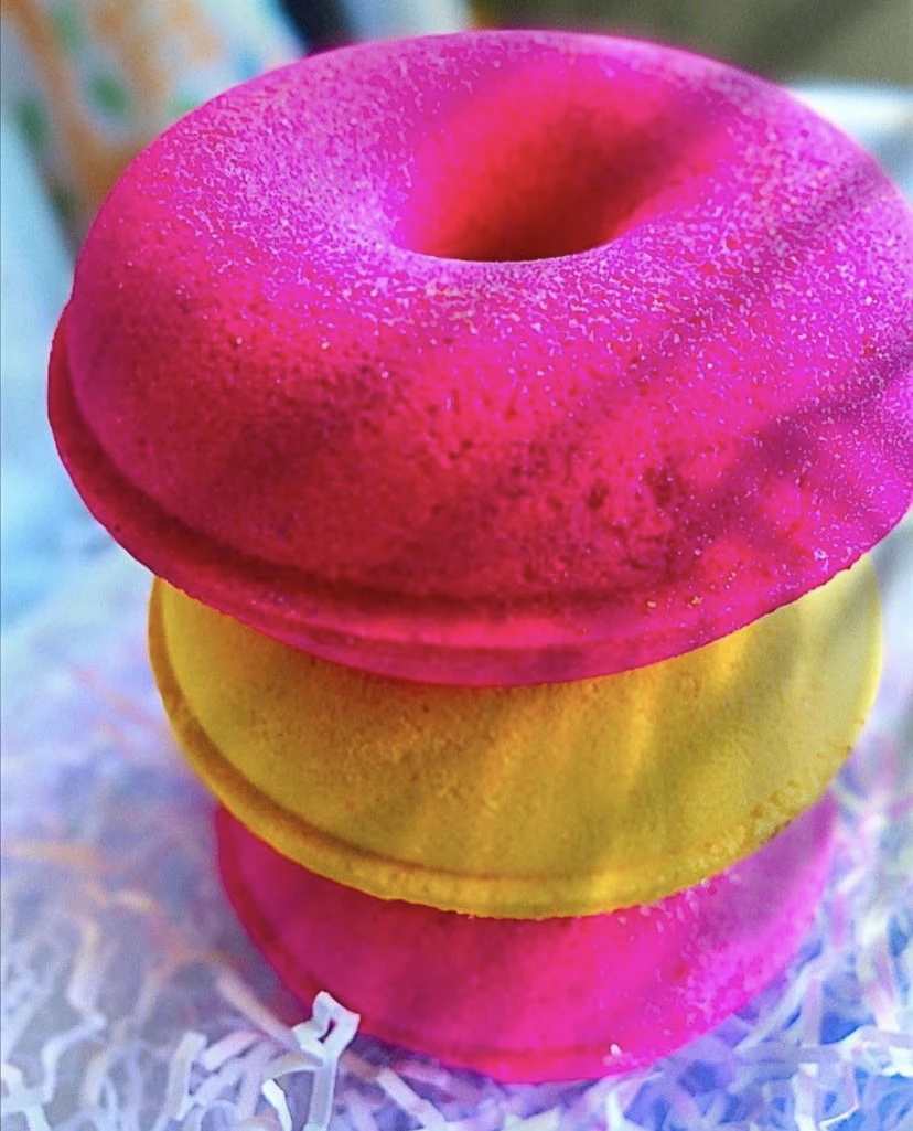 Бомбочки для ванны набор 3шт красота и здоровья ванная цветные бомбочки с маслами