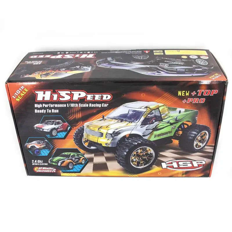 Радиоуправляемый джип HSP Monster H-Dominator 4WD TOP 1:10 2.4G - 94111TOP-STS250A | Игрушки и хобби