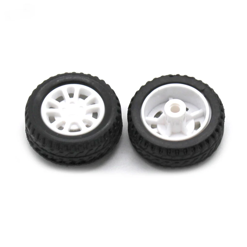 

ID 1.9mm Hollow Rubber Toy Car Model Car Tire Technology Production Accessories Children's Creative Handicraft DIY Material