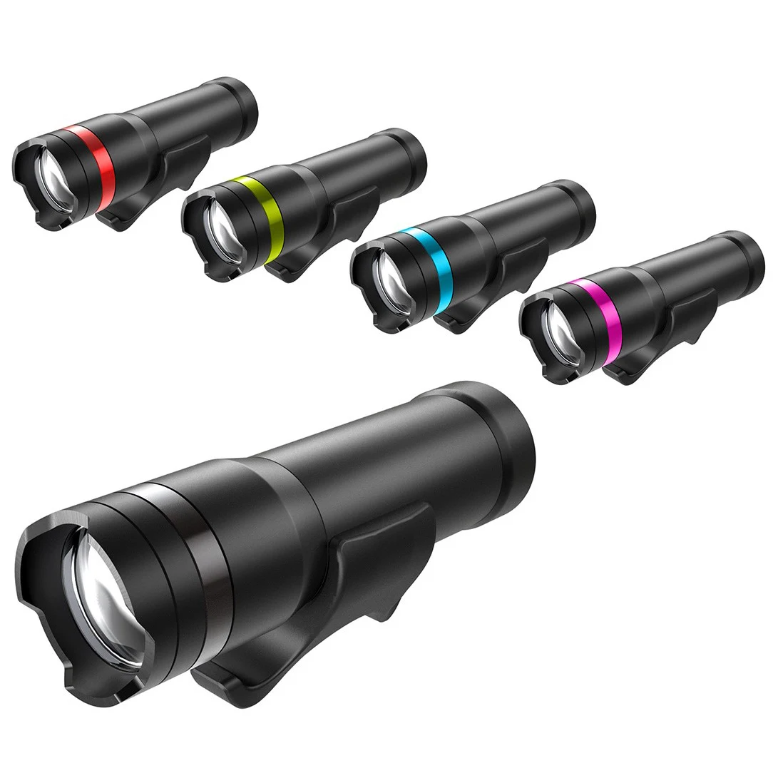 Фонарь передний ZOOMER 65Lm х 60ч 1x Cree LED 4 режима быстросъёмный регулировка луча 3 140° с