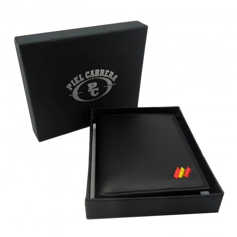 Подставка для бумажника в комплекте с эмблемой производство высококачественной