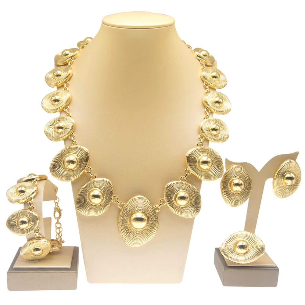 Роскошный женский комплект ювелирных изделий Yulaili, свадебное ожерелье, серьги, браслет, серьги, кольца