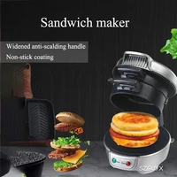 electric sandwich hamburger maker patty maker egg roaster machine baking crepe frying pan bread steak grill for breakfast