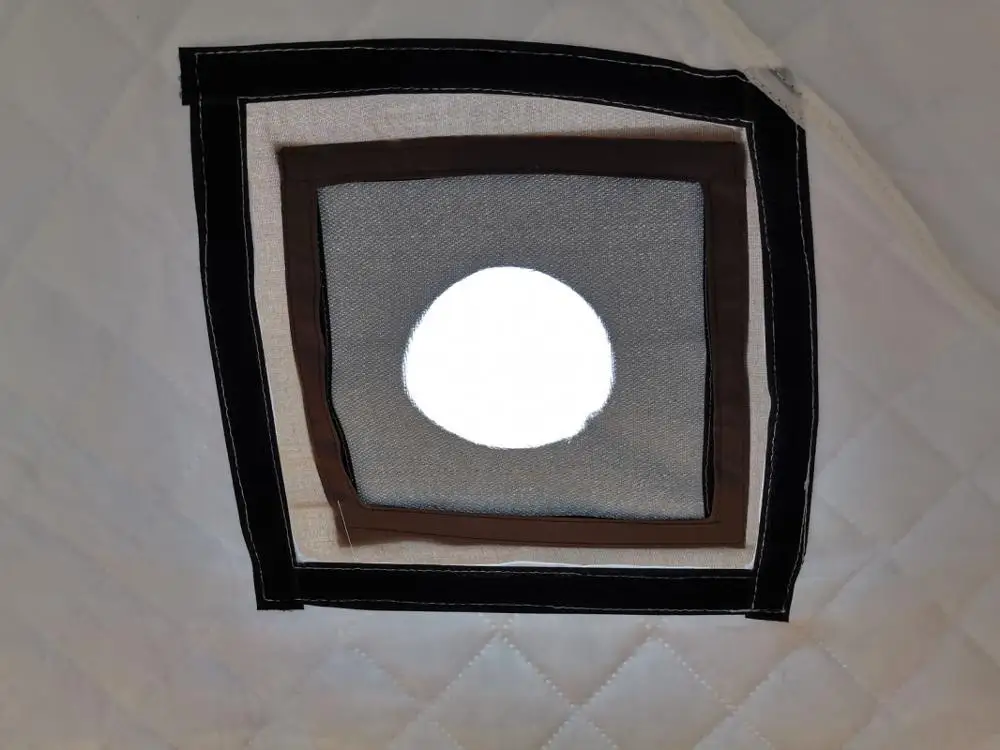 Туристическая Зимняя палатка для рыбалки и охоты 3/4 слоя Mir 2019/2019MC хаки 2020 синий