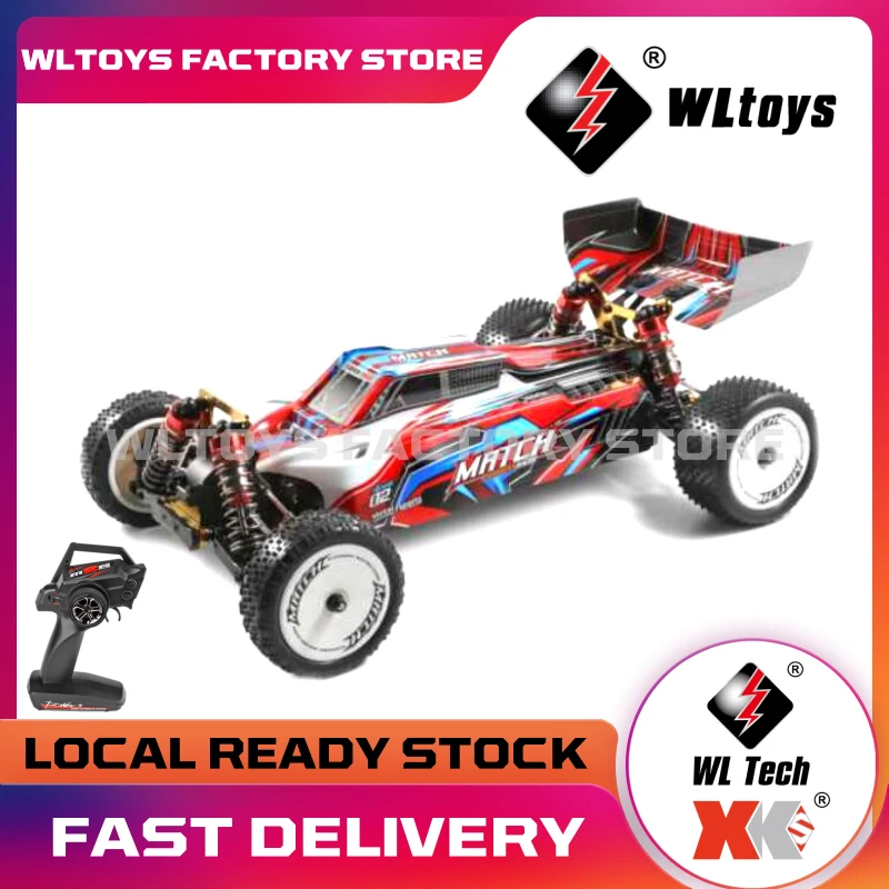 

WLtoys 104001/144001 RC Car 1/10 2.4G 4WD Off-Road Drift Car 45km/H High Speed Drift Off-Road Car Kids Electric RC Cars Toys