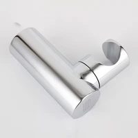 new brass chrome handheld shower head holder bathroom wall mounted bracket angle adjustable 03 012