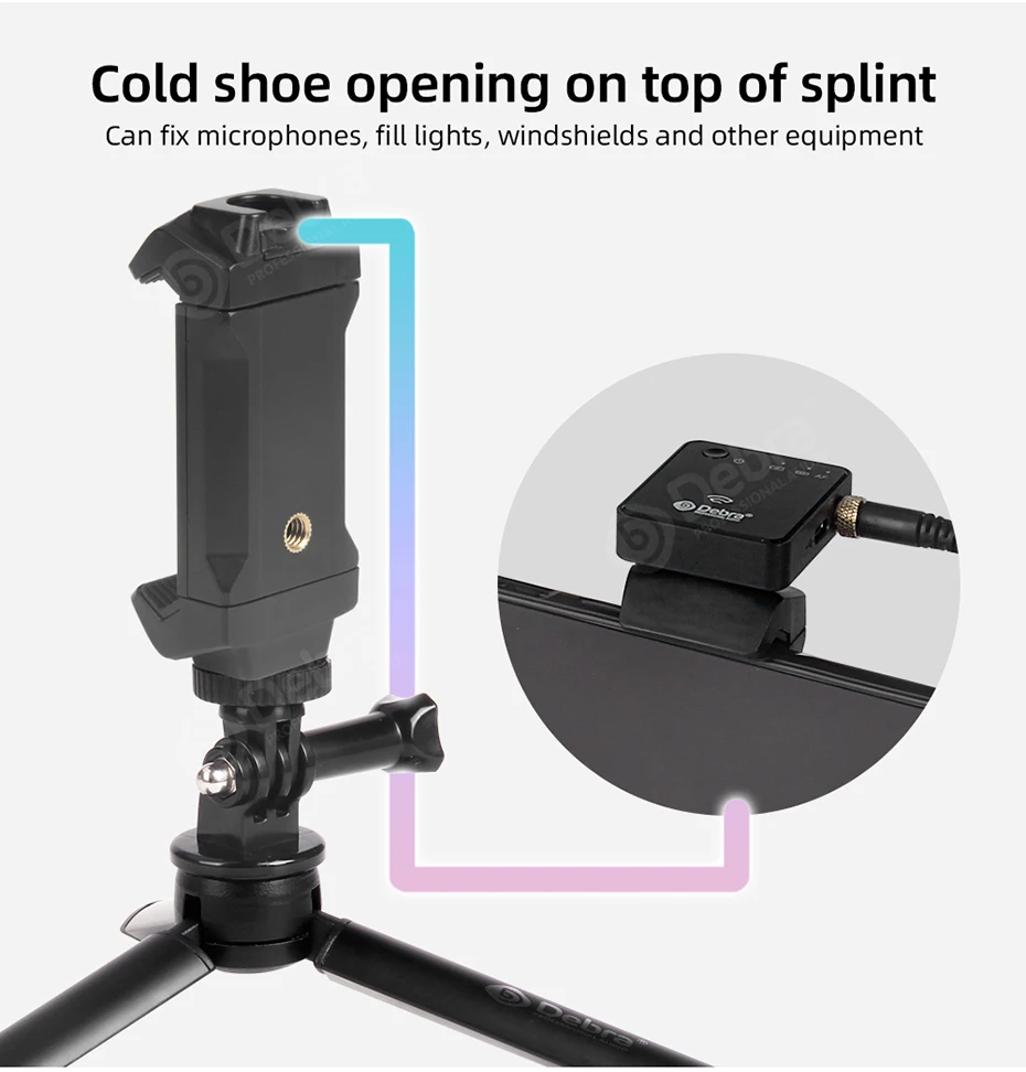Гибкий мини-штатив для телефонов Ipads аудио приемники и т. д. Портативный Рабочий