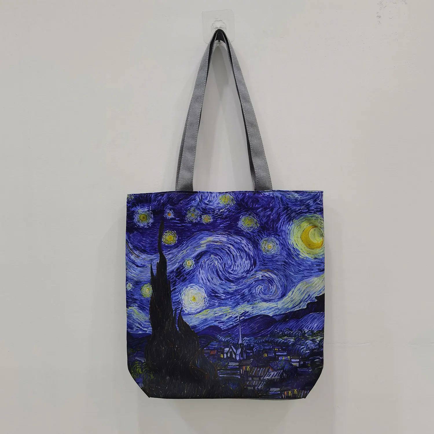 New Van Gogh Oil Painti Tote Bag Retro Art Fashion Travel Bag Women Leisure Eco Shopping High Quality Foldable Handbags Portable