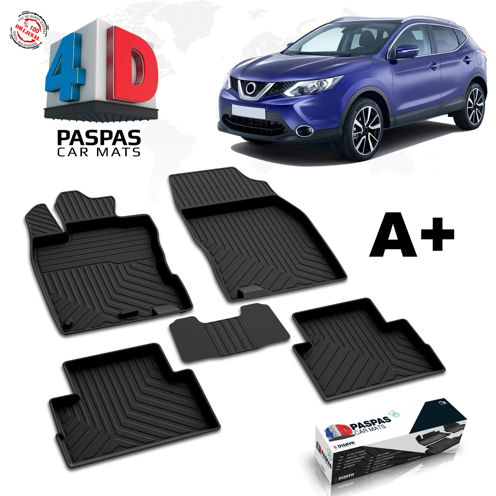 

Для Nissan Qashqai 2 BRAND SUV резиновый коврик багажный бассейн специальные дизайнерские аксессуары 2014 2015 2016 2017 2018 2019 2020 модель