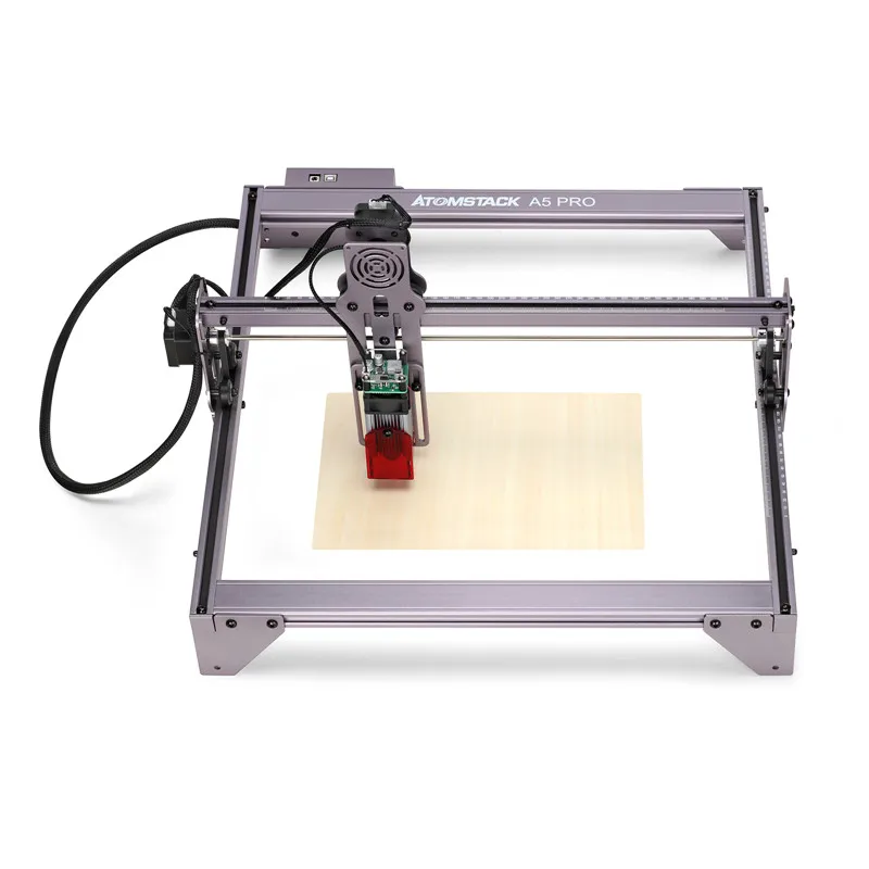 Desktop Laser Engraver 40W CNC Engraving Machine Wood Cutter Carving for Acrylic Leather MDF Logo Picture DIY GRBL Controller