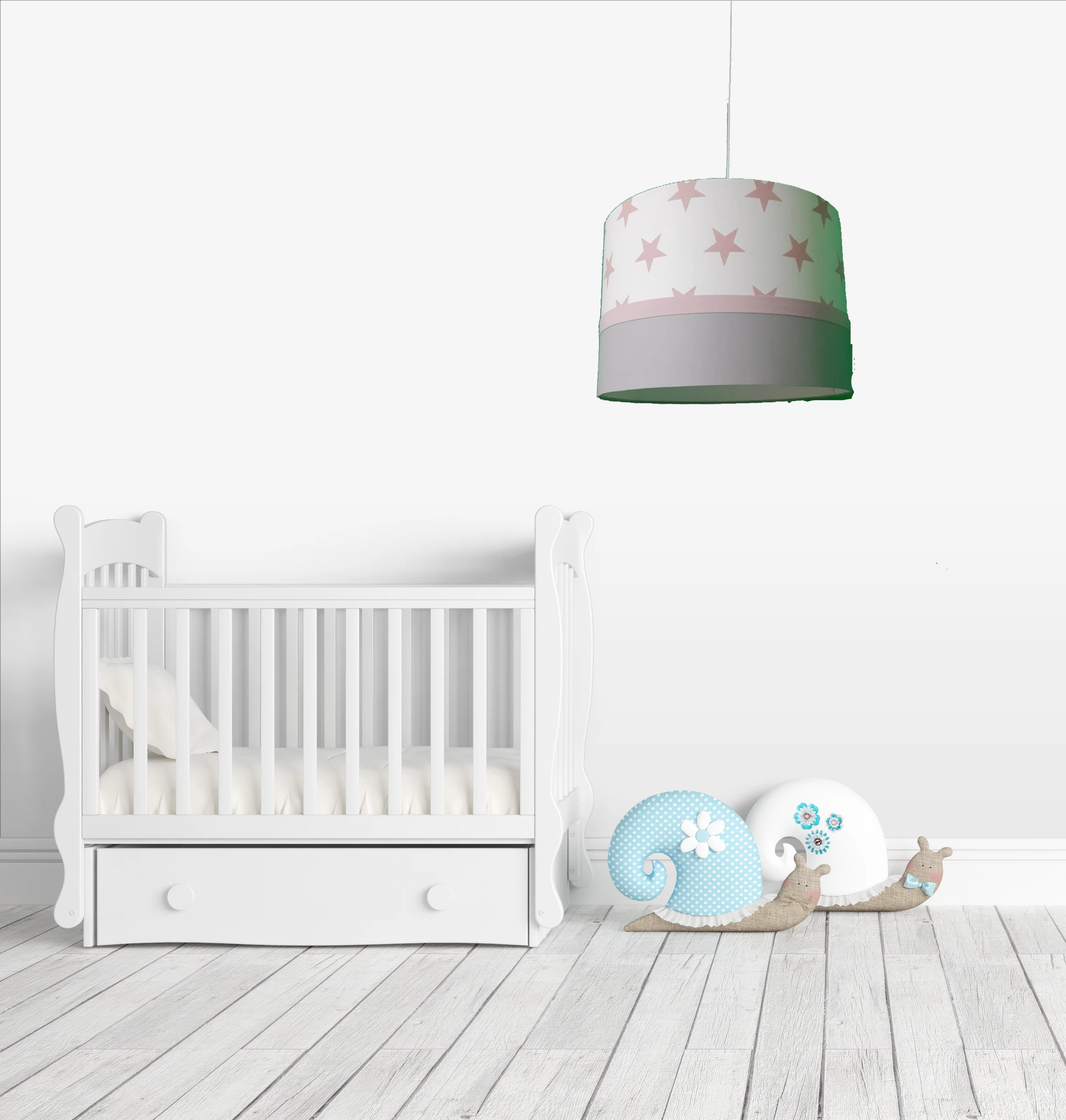 

Pink Star Pattern Kids Room Baby Bedroom Nursery School Chandelier Lamp Lighting