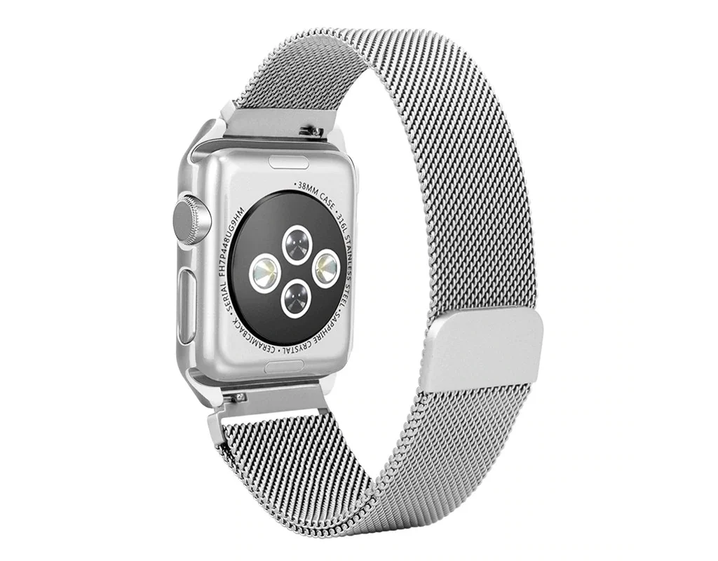 Ремешок для Apple watch 42mm One Body Milanese Loop Металл серебро | Электроника