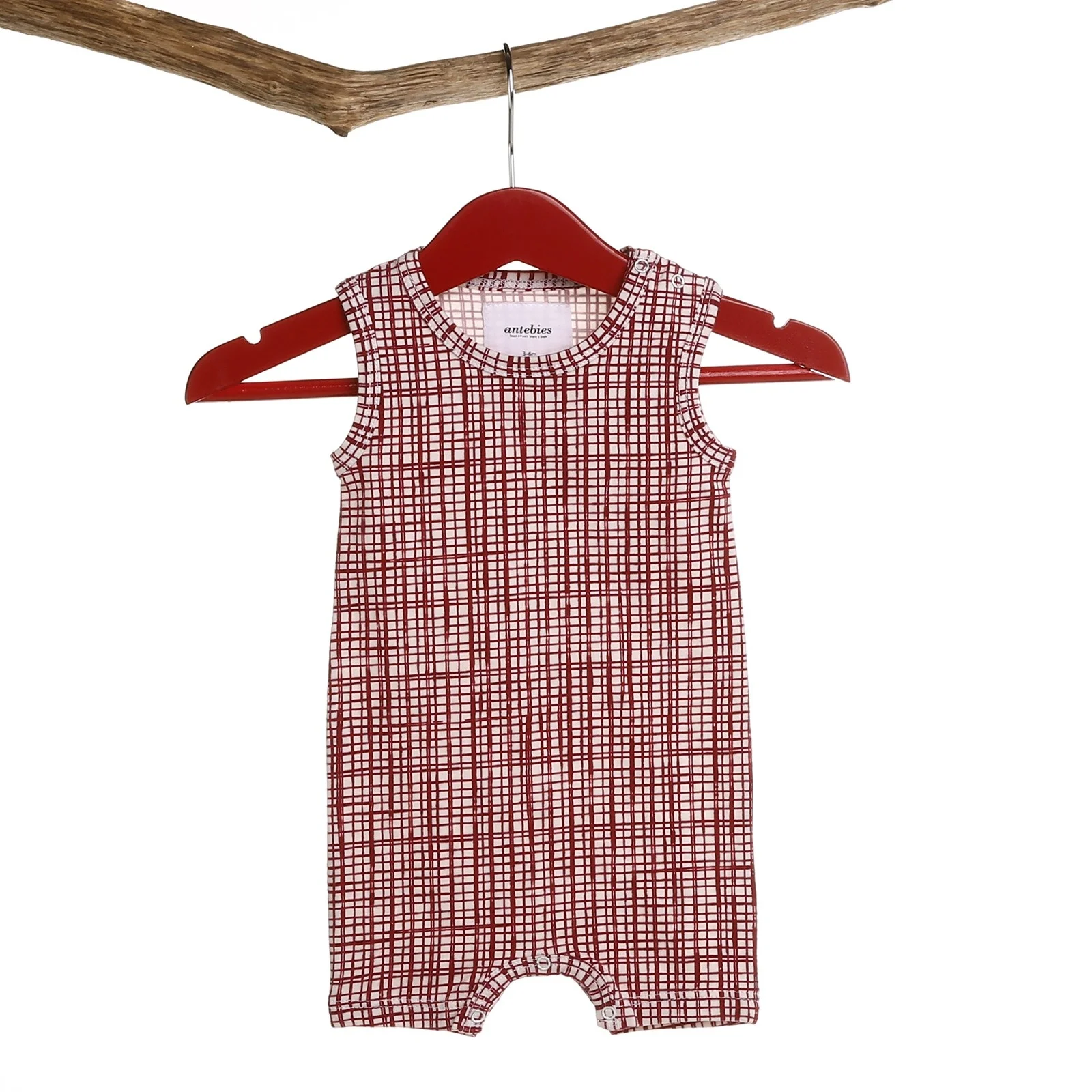 Ebebek Antebies органический клетчатый короткий комбинезон для маленьких девочек| |