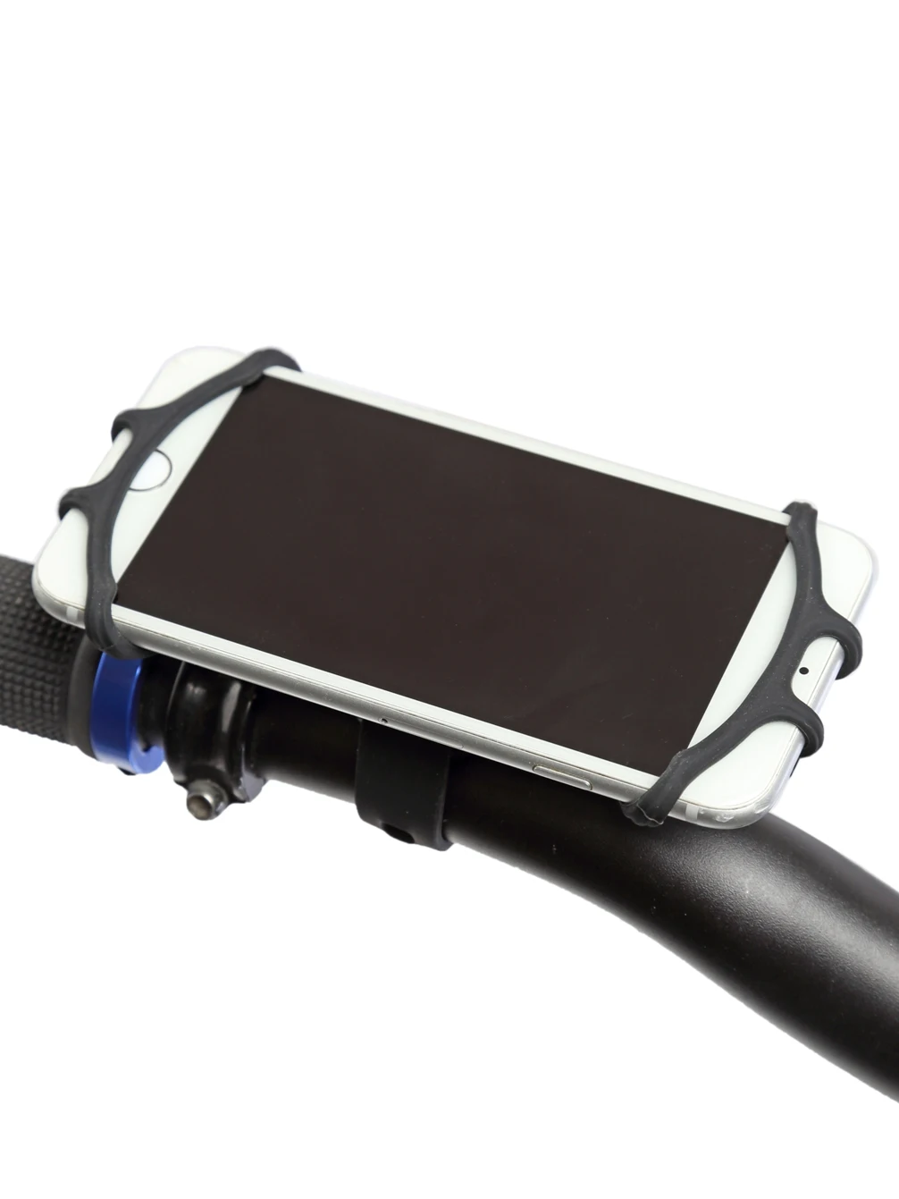 Держатель телефона на руль велосипеда универсальный поворотный силиконовый Mobylos